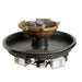HPC Fire H2Onfire Fire and Water Insert by HPC Fire Submersible Fire Feature Components 4 Scuppers / Natural Gas / Burnt Sienna
