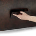 HPC Fire Hammered Copper Phoenix Trough Torpedo Fire Bowl 47" x 25" by HPC Fire Gas Fire Pits