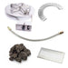 HPC Fire Round Flat FPPK Torpedo Hardscape Block Kit by HPC Fire Fire Pit Pan and Burner Kit