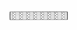 Infratech Motif Craftsman Decorative Fascia for 39-inch Single Element Heater