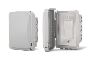 Infratech Single Flush Mount with Weatherproof Cover