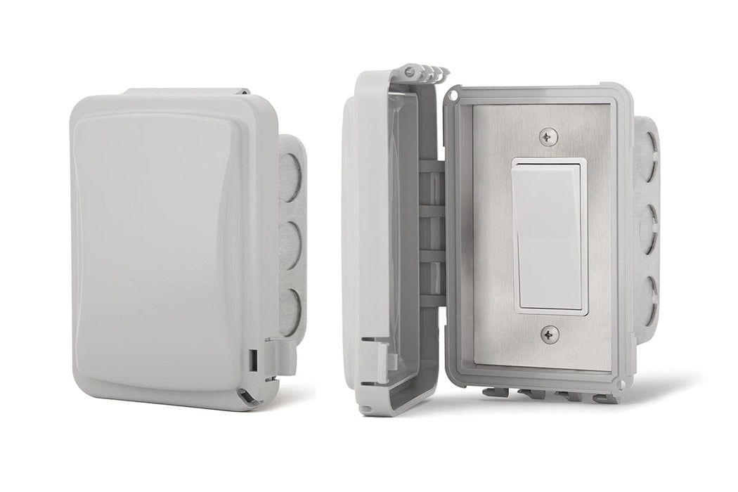 Infratech Single Flush Mount with Weatherproof Cover