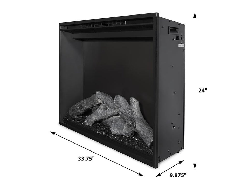 Modern Flames Modern Flames 36-In Redstone Built-in Electric Fireplace Built-In Electric Fireplaces