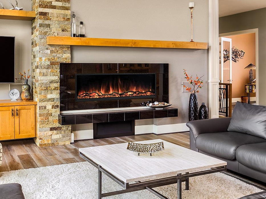 Modern Flames Modern Flames 44-In Landscape Pro Slim Electric Fireplace Built-In Electric Fireplaces