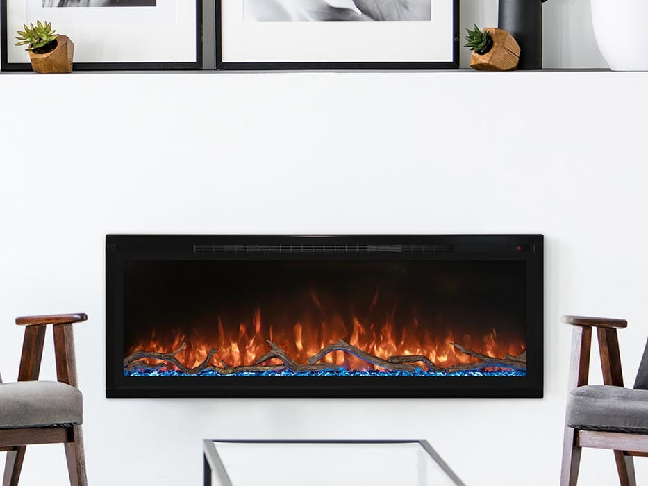 Modern Flames Modern Flames 50-in Spectrum Slimline Built-In Electric Fireplace Built-In Electric Fireplaces