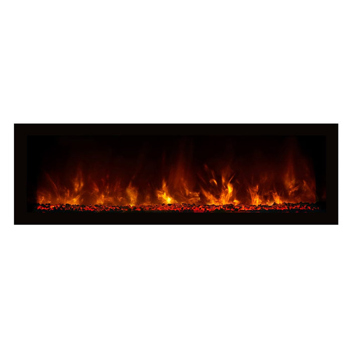 Modern Flames Modern Flames 60-In Nova Indoor/Outdoor Built-In Electric Fireplace Built-In Electric Fireplaces