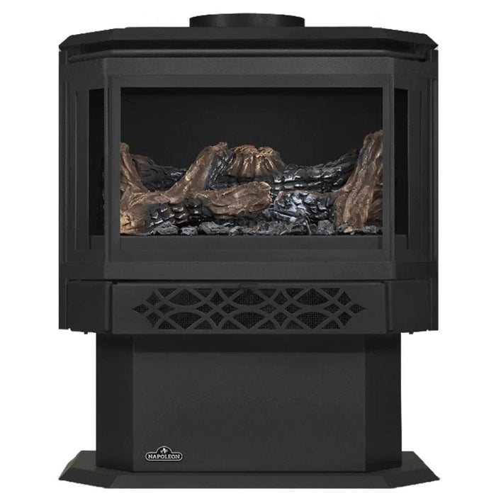 Napoleon Haliburton Pedestal Standing Pilot Ignition Direct Vent Gas Stove, Napoleon, 22.5", GDS28-1NSB Direct Vent Stove