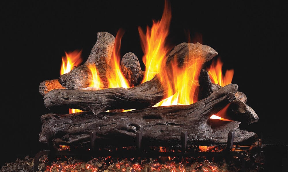 Real Fyre Coastal Driftwood 24-inches See-Thru Vented Gas Log Set