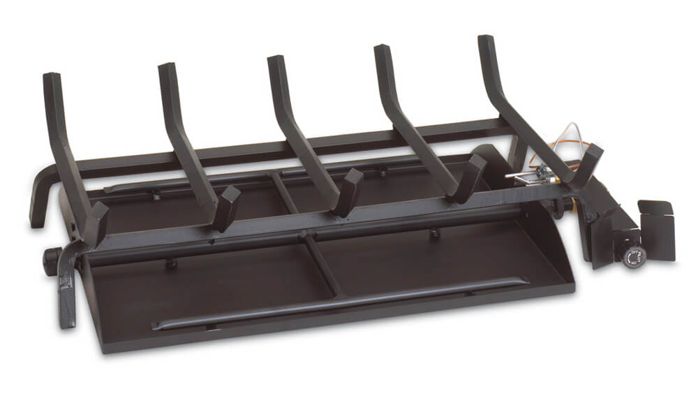 Real Fyre G45 24-inches Assembled Standard See-Thru Vented Burner System w/ “15” Series Valve & Variable Remote
