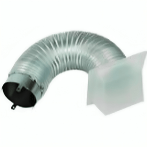 Superior Outside Air Kit with 4" Collar and Hood Only for Wall Venting