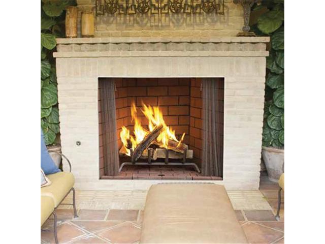 Superior 42" Traditional Wood Burning Outdoor Fireplace | WRE4542
