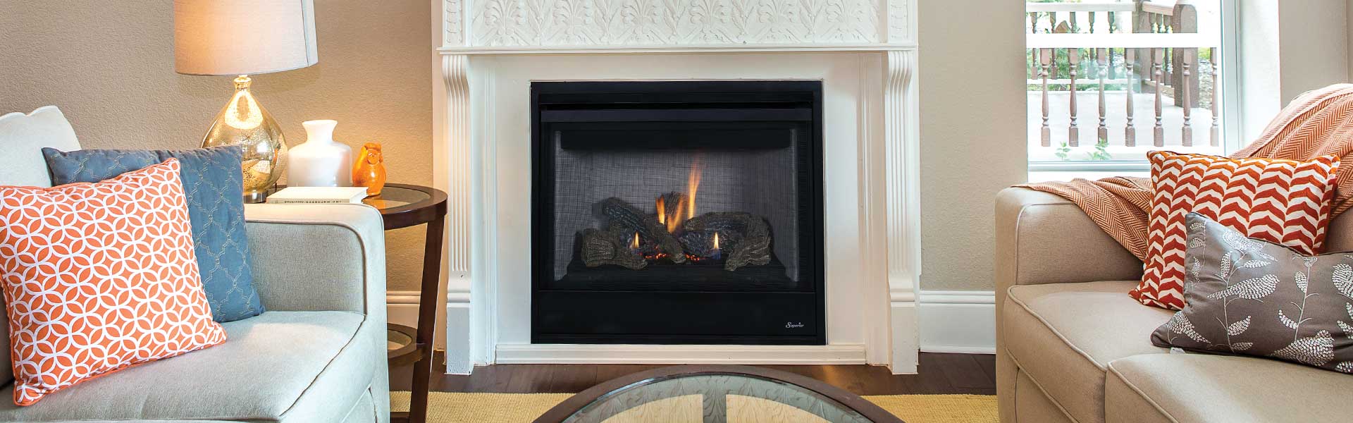 Superior 45" Direct Vent Gas Fireplace | DRT2045