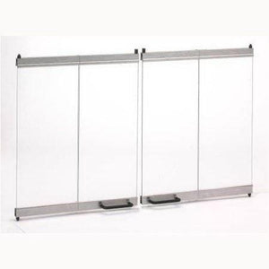 Superior Stainless on Bronze Tinted Door for 33-In Fireplace