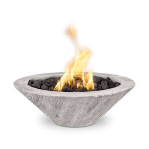24" Cazo Fire Bowl - Ivory Finish