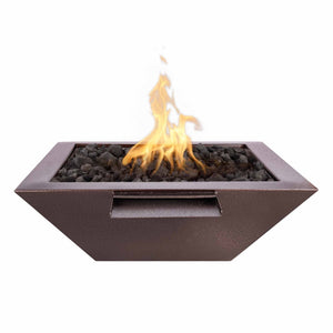 Maya Fire & Water Bowl - Gravity Spill - Copper Vein Finish