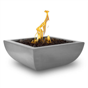 30" Avalon Fire Bowl - GFRC Concrete - Natural Gray Finish