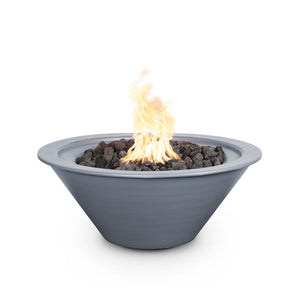 30" Cazo Fire Bowl - Metal Powder Coat - Gray Finish