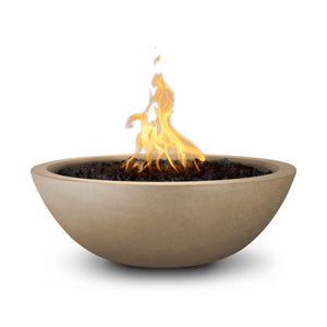 33" Sedona Fire Bowl - GFRC Concrete - Brown Finish