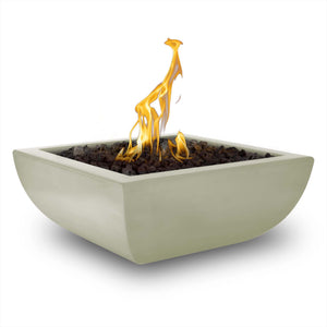 36" Avalon Fire Bowl - GFRC Concrete - Ash Finish