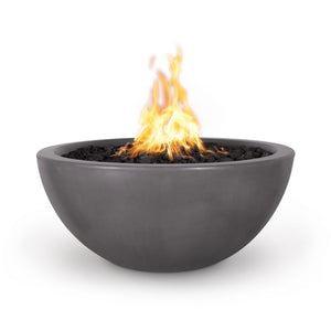 38" Luna Fire Bowl - Chestnut Finish