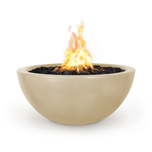 38" Luna Fire Bowl - Vanilla Finish