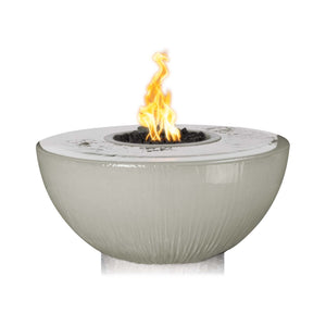 38" Sedona Fire & Water Bowl - 360° Spill - Ash Finish