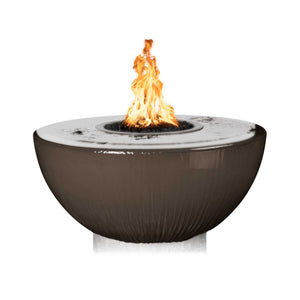 38" Sedona Fire & Water Bowl - 360° Spill - Chocolate Finish
