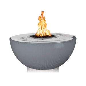 38" Sedona Fire & Water Bowl - 360° Spill - Gray Finish