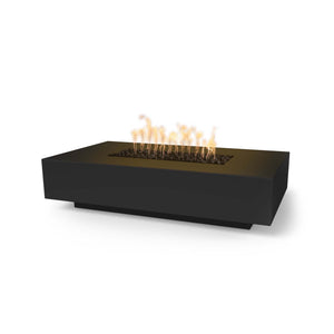 56" Cabo Linear Fire Pit - Black Finish