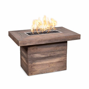 Alberta Fire Table - Oak Finish