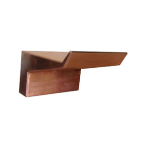 Arch Flow Scupper - Material - Copper