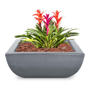 Avalon Planter Bowl- GFRC Concrete - Gray Finish