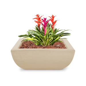 Avalon Planter Bowl- GFRC Concrete - Vanilla Finish