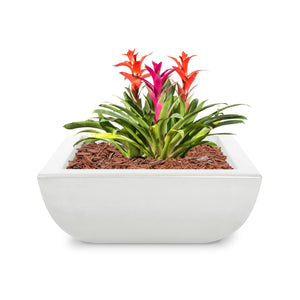 Avalon Planter Bowl- GFRC Concrete - White Finish