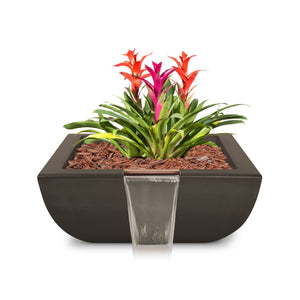 Avalon Planter & Water Bowl - Chocolate Finish