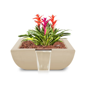 Avalon Planter & Water Bowl - Vanilla Finish