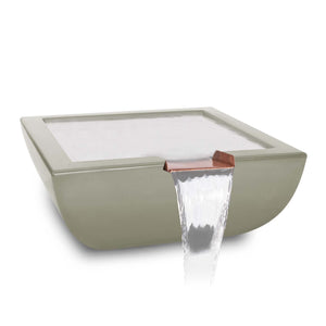 Avalon Water Bowl - GFRC Concrete - Ash Finish