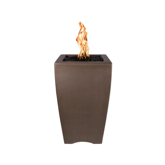 The Outdoor Plus Baston Fire Pillar Fire Pillar Chocolate / Match Lit / Yes