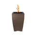 The Outdoor Plus Baston Fire Pillar Fire Pillar Chocolate / Match Lit / Yes
