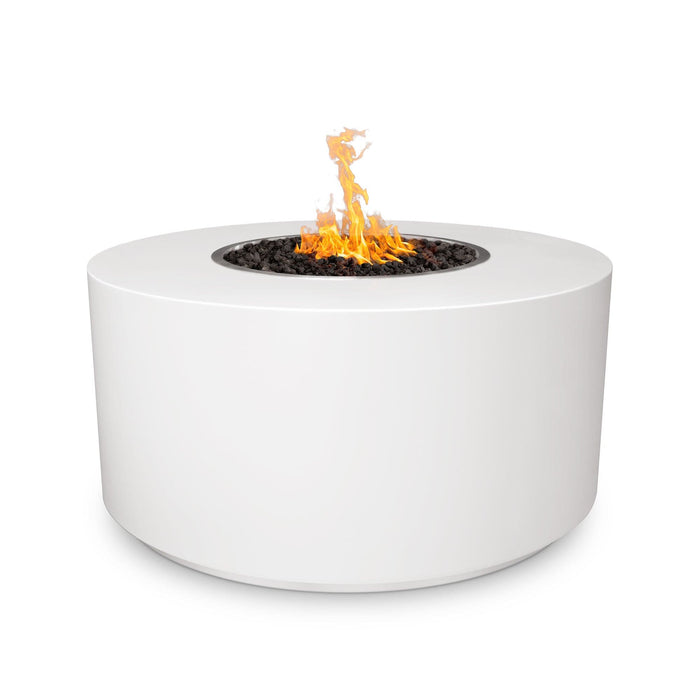 The Outdoor Plus Beverly Fire Pit Fire Pits White / 30" / Match Lit