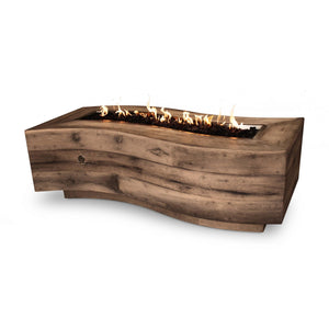 Big Sur Fire Pit - Oak Finish