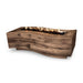 The Outdoor Plus Big Sur Fire Pit Fire Pit Oak / 60" / Match Lit