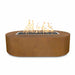The Outdoor Plus Bispo Fire Pit - Corten Steel Fire Pits 48" / Match Lit / Natural Gas