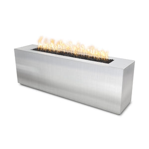 Carmen Fire Pit - Metal - Stainless Steel Finish