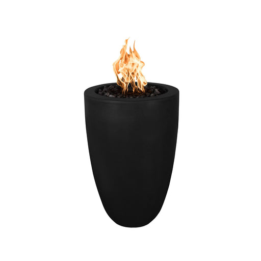 The Outdoor Plus Castillo Fire Pillar Fire Pillar Black / Match Lit / Yes