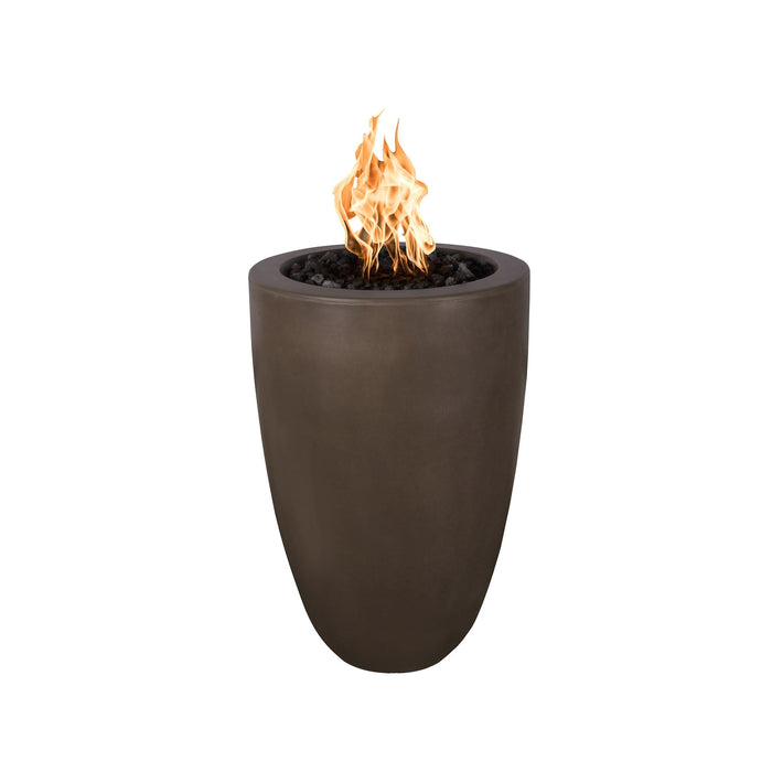 The Outdoor Plus Castillo Fire Pillar Fire Pillar Chocolate / Match Lit / Yes