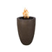 The Outdoor Plus Castillo Fire Pillar Fire Pillar Chocolate / Match Lit / Yes