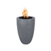 The Outdoor Plus Castillo Fire Pillar Fire Pillar Gray / Match Lit / Yes
