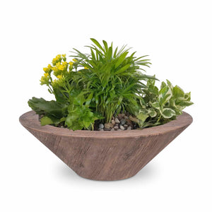Cazo Bowl™- GFRC Wood Grain - Oak Finish