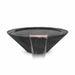 The Outdoor Plus Cazo Water Bowl - GFRC Wood Grain Water Bowl Ebony / 24"